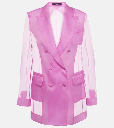 Max Mara Negrar silk organza blazer 1