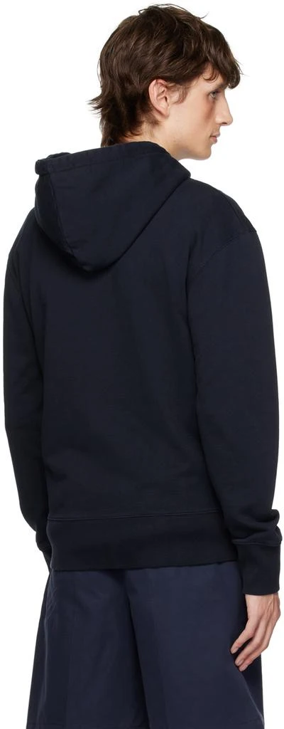 Maison Kitsune Navy Chillax Fox Hoodie 3