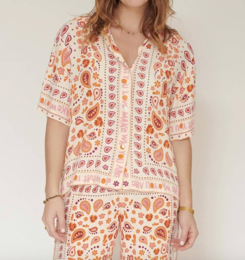 MKT Studio Contini Blouse In Craie
