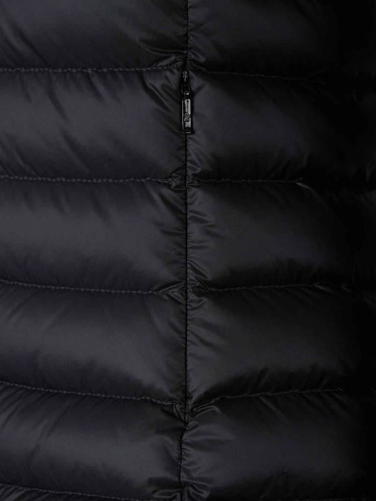 Moncler Moncler Logo Patch Zip-Up Panelled Cardigan 4