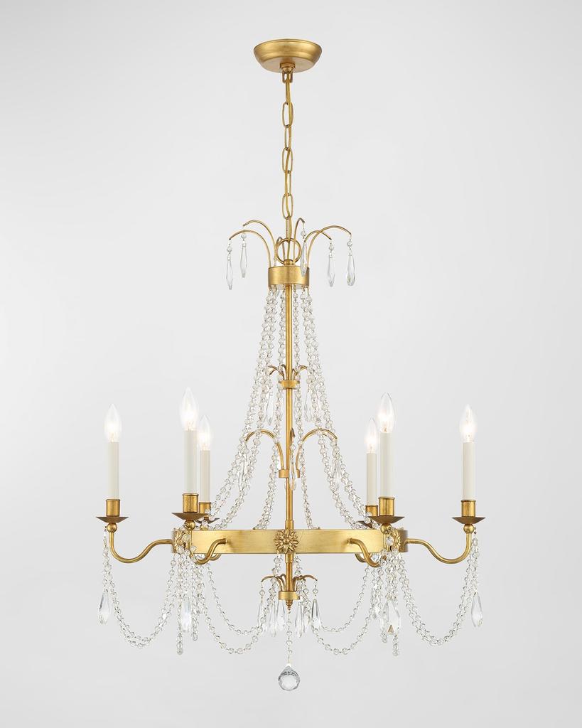 Crystorama Maizey 6-Light Chandelier