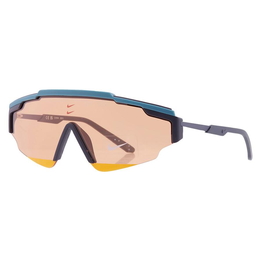 NIKE Orange Shield Men's Sunglasses NIKE MARQUEE EDGE FN0295 379 64