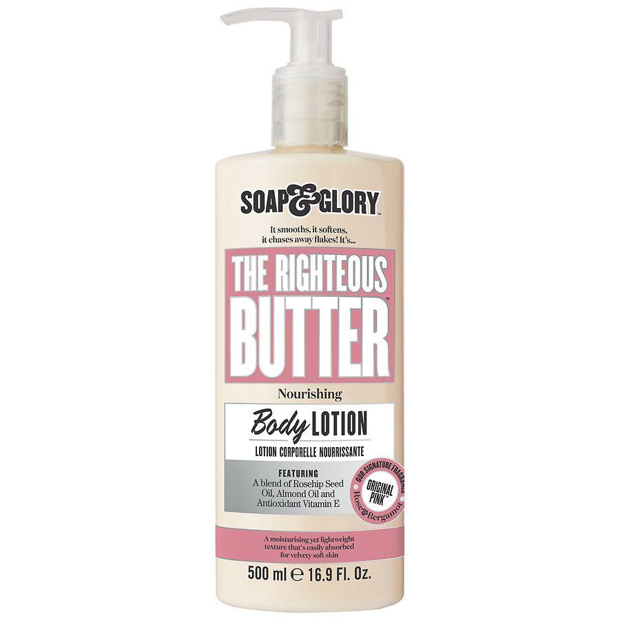 Soap & Glory The Righteous Butter Moisturizing Body Lotion Original Pink