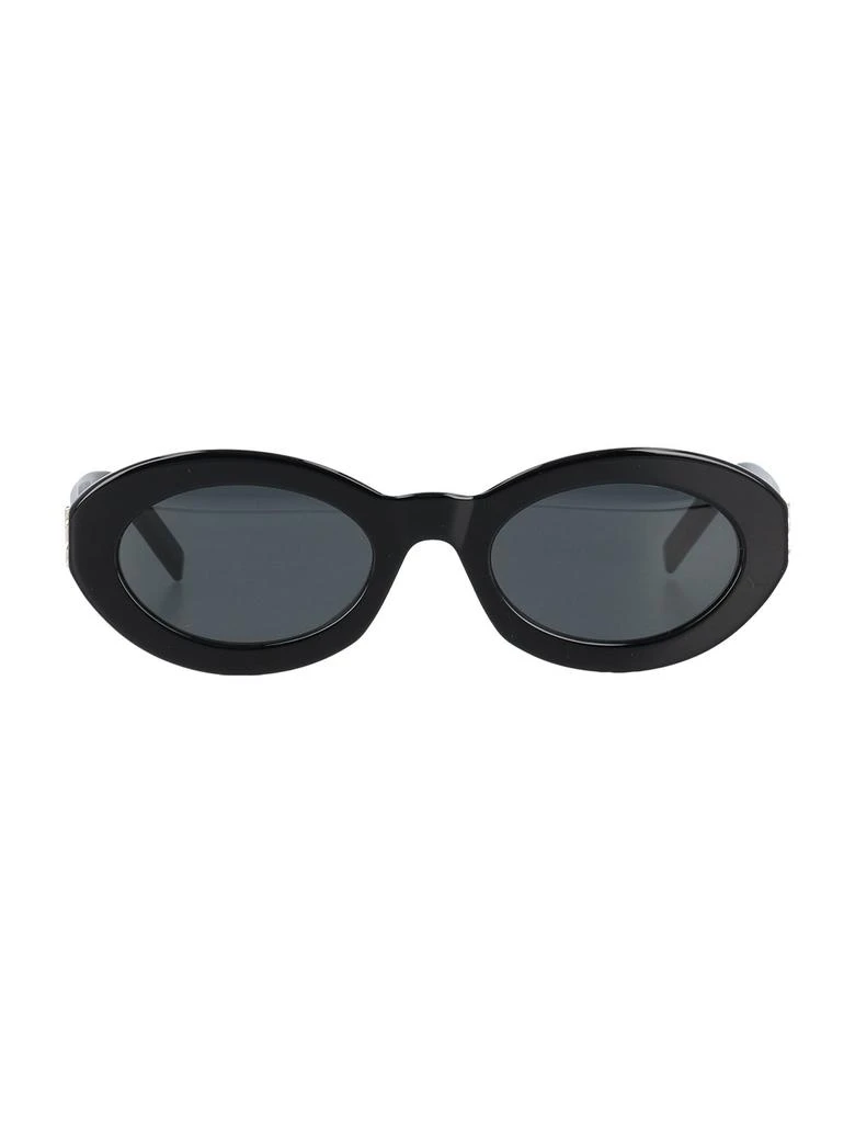 Yves Saint Laurent Saint Laurent Eyewear SL M136 Oval Frame Sunglasses 1