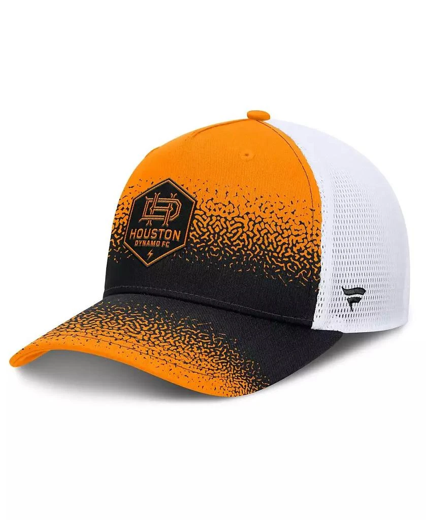 Fanatics Men's Orange Houston Dynamo FC Libero Trucker Adjustable Hat 1
