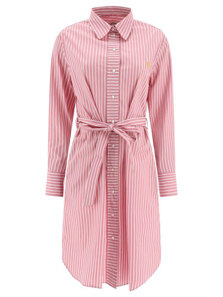 INES DE LA FRESSANGE Ines De La Fressange Striped Shirt Dress
