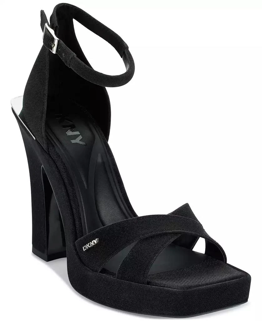 DKNY Women's Linda Strappy Square-Toe Sandals 1