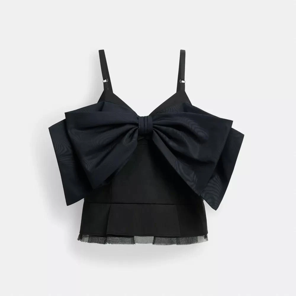 Coach Taffeta Bow Top 1