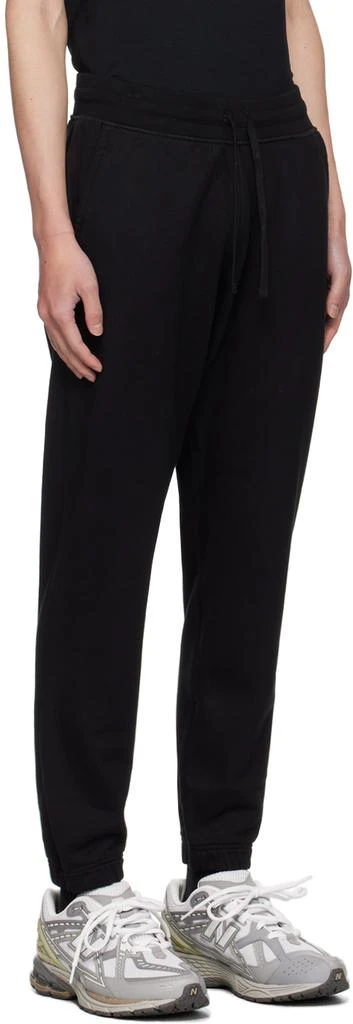 REIGNING CHAMP Black Midweight Standard Cuffed Sweatpants 2