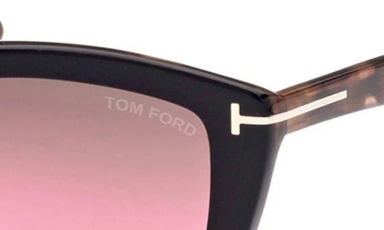 Tom Ford Isabella-02 56mm Gradient Cat Eye Sunglasses 8