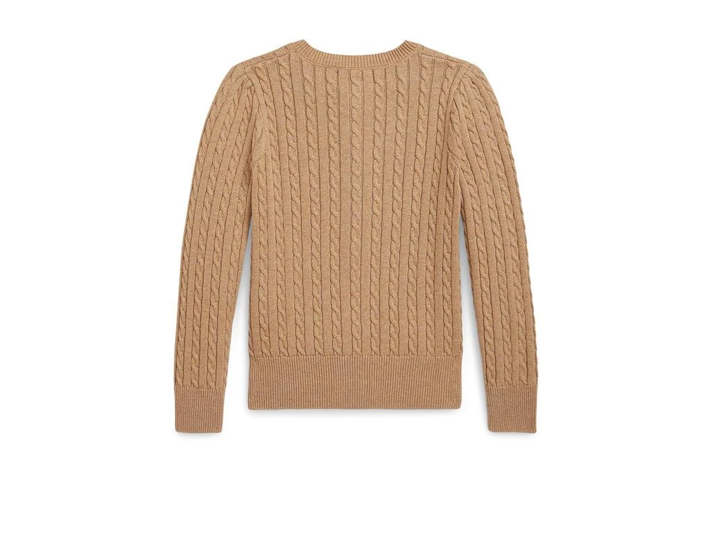 Ralph Lauren Mini-Cable Cotton Cardigan (Toddler/Little Kid) 2