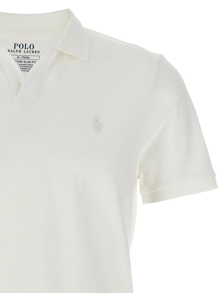Ralph Lauren Polo Ralph Lauren Logo Embroidered Custom Slim Fit Polo Shirt 3