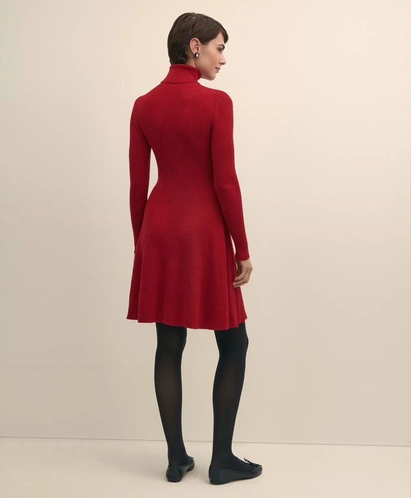 Brooks Brothers Merino Wool Turtleneck Dress 4