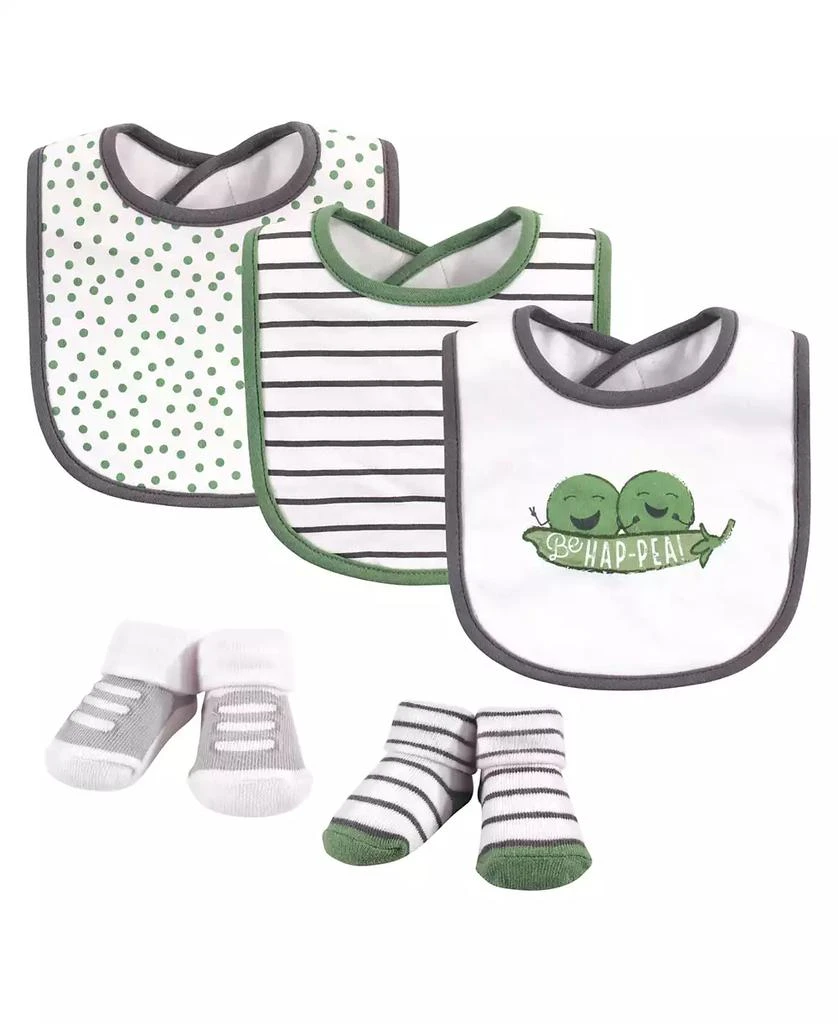 Hudson Cotton Bib and Sock Collection