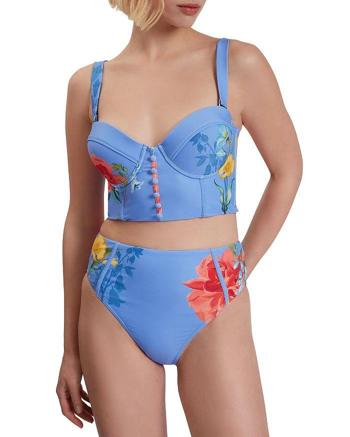 Ted Baker London Lorriee High Waisted Bikini Bottom 4