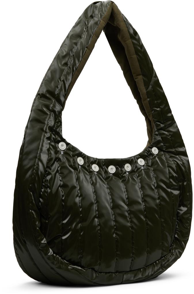 Omar Afridi SSENSE Exclusive Khaki Quilted Lidia Tote