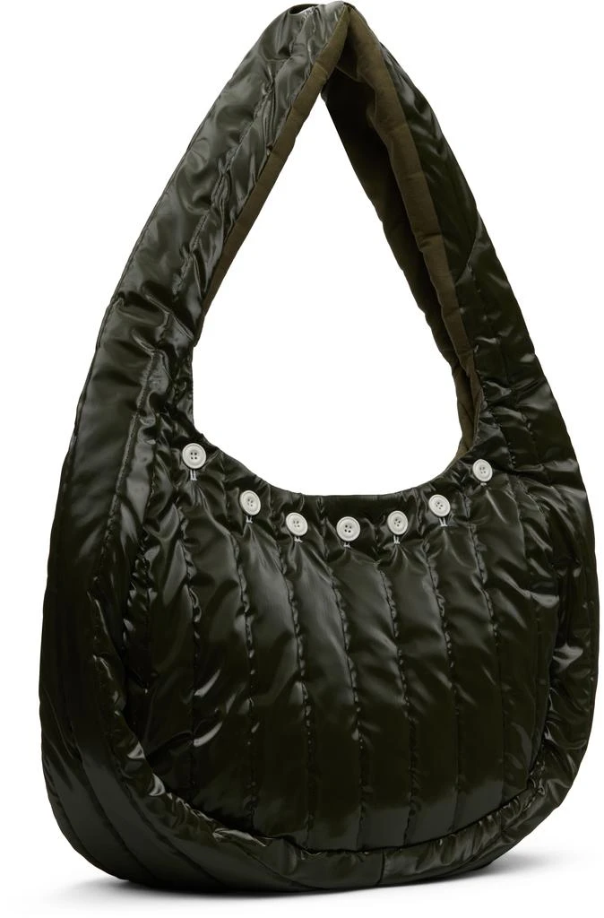 Omar Afridi SSENSE Exclusive Khaki Quilted Lidia Tote 2