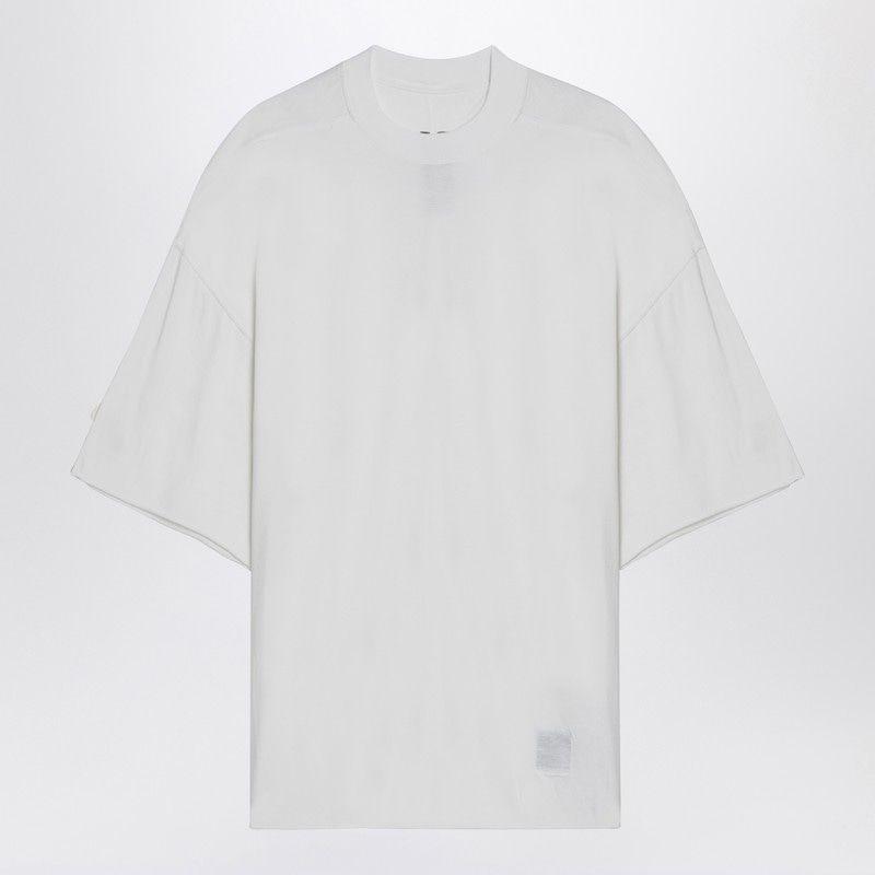DRKSHDW CREW-NECK COTTON MILK T-SHIRT