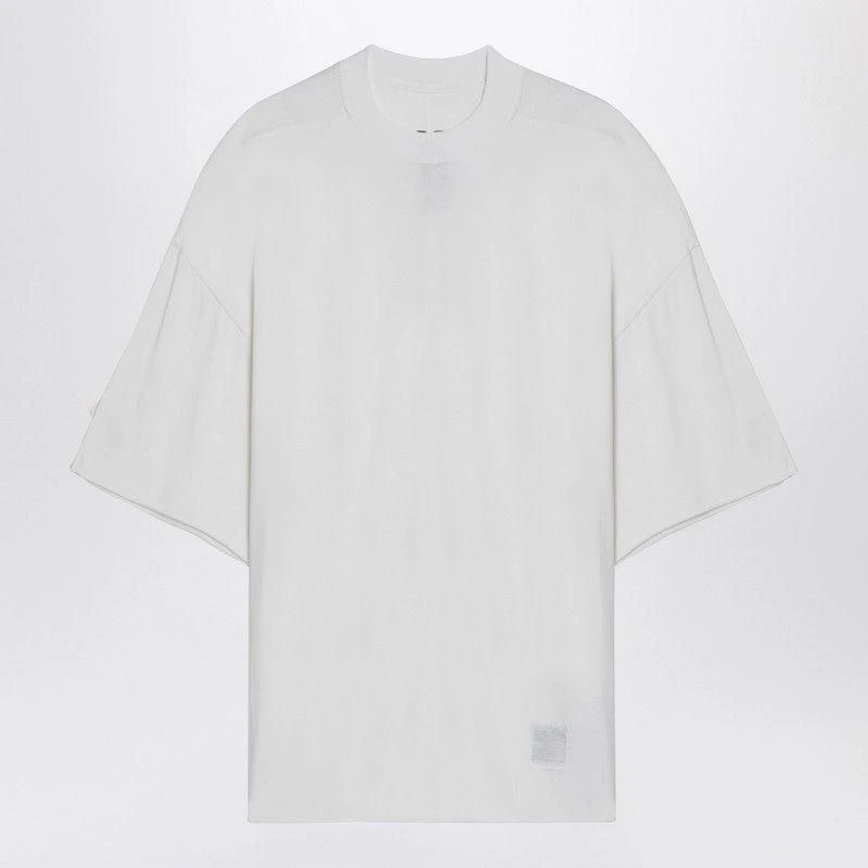 DRKSHDW  CREW-NECK COTTON MILK T-SHIRT 1