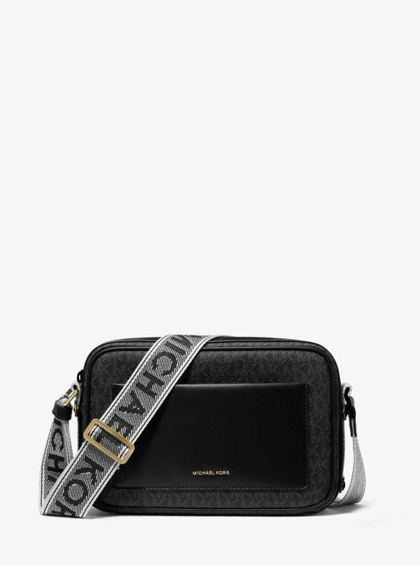 Michael Kors Maeve Large Signature Logo Crossbody Bag 1