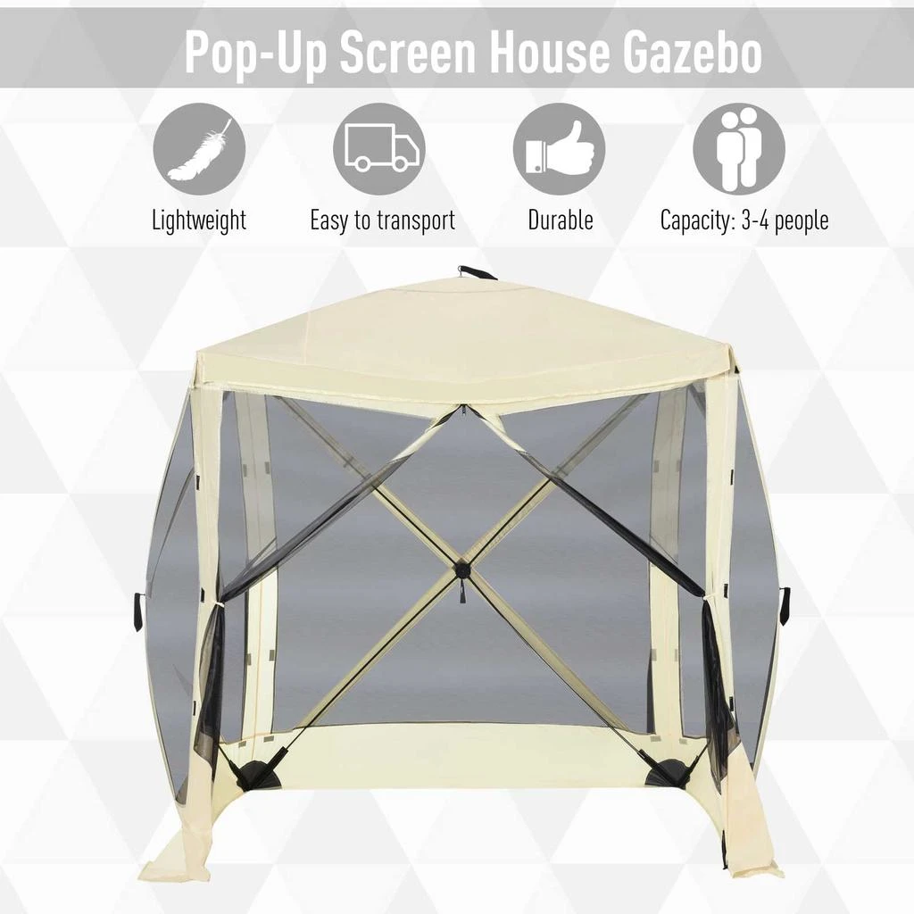 Streamdale Furniture Streamdale Pop-Up Gazebo Shelter Tent for Outdoor Events 6