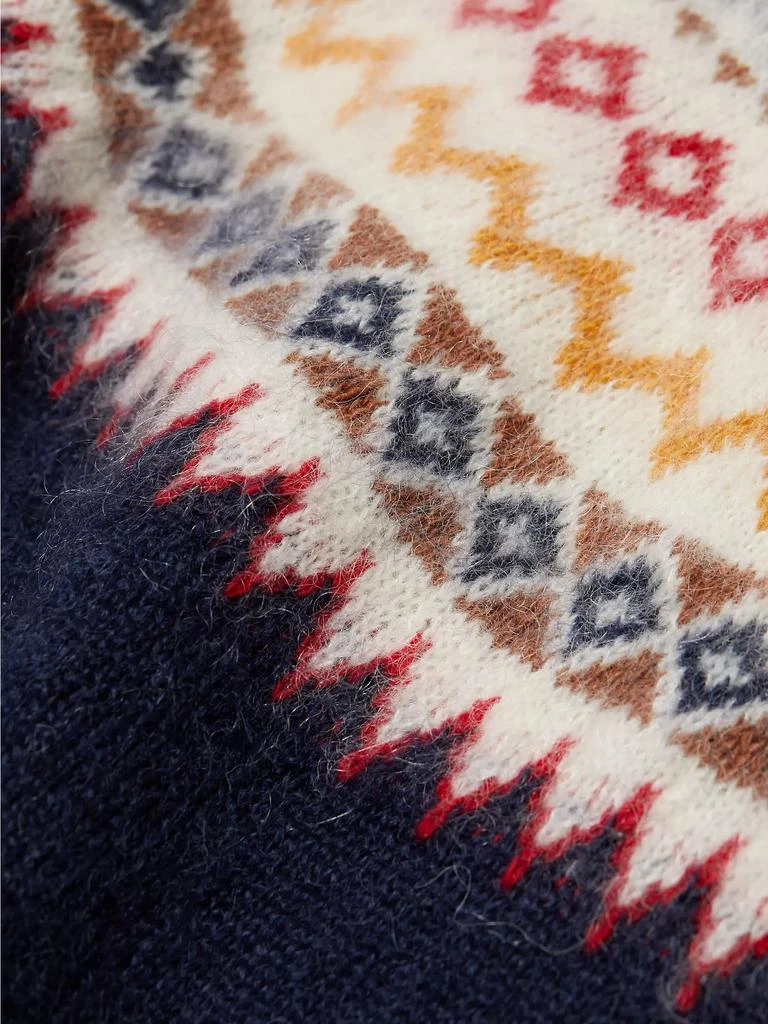 DÔEN Harvest Fair Isle-Inspired Mohair-Blend Sweater 7