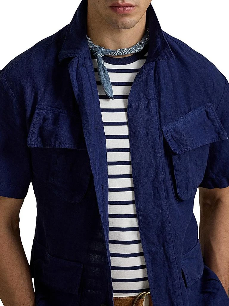 Ralph Lauren Linen Short-Sleeve Overshirt 5