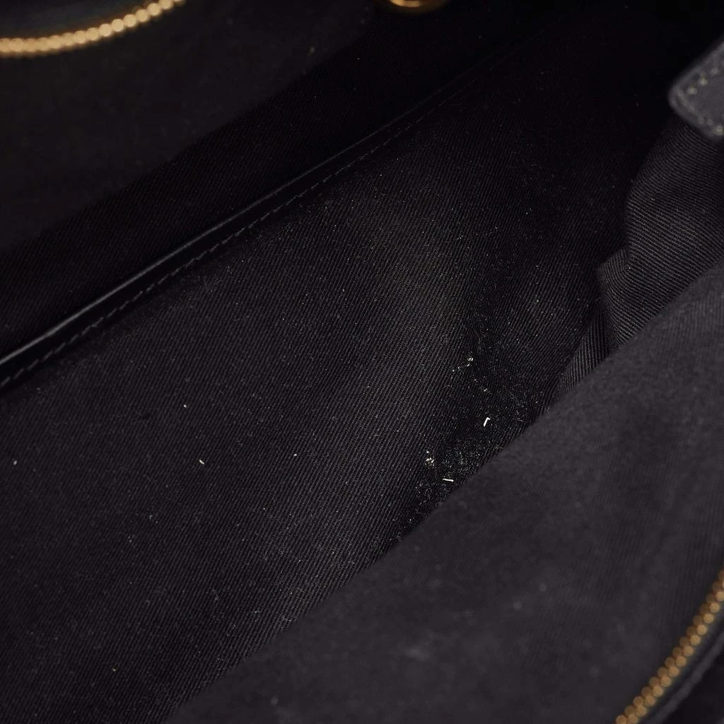 Chloé Chloe Orange/Black Leather Alice Satchel 10