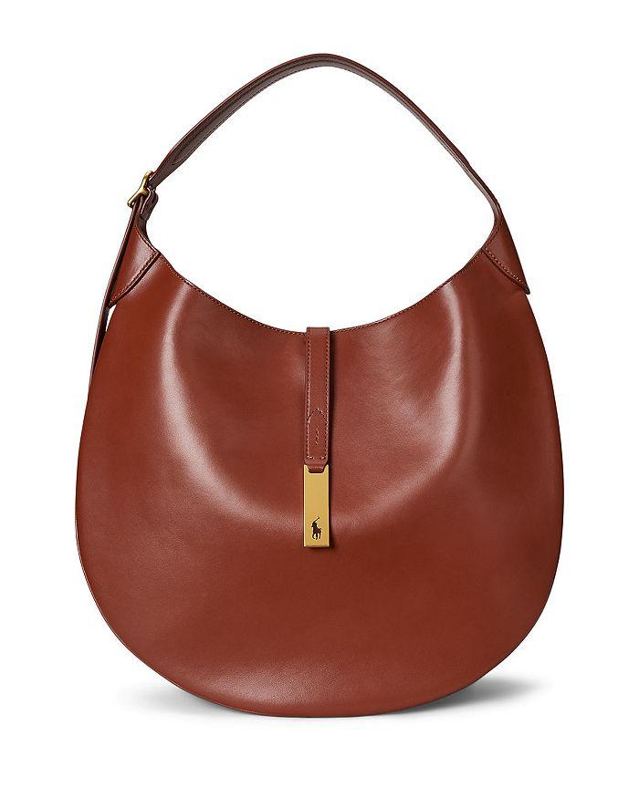 Ralph Lauren Polo ID Large Hobo Shoulder Bag