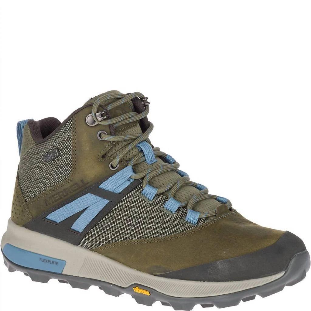 Merrell WOMEN'S ZION MID WATERPROOF SHOES - MEDIUM 1