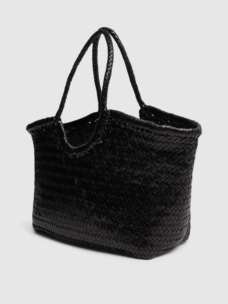 DRAGON DIFFUSION Big Nantucket Woven Leather Basket Bag 4