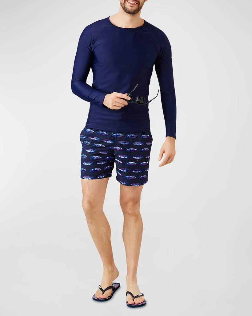 Vilebrequin Men's Crewneck Surf Shirt 2