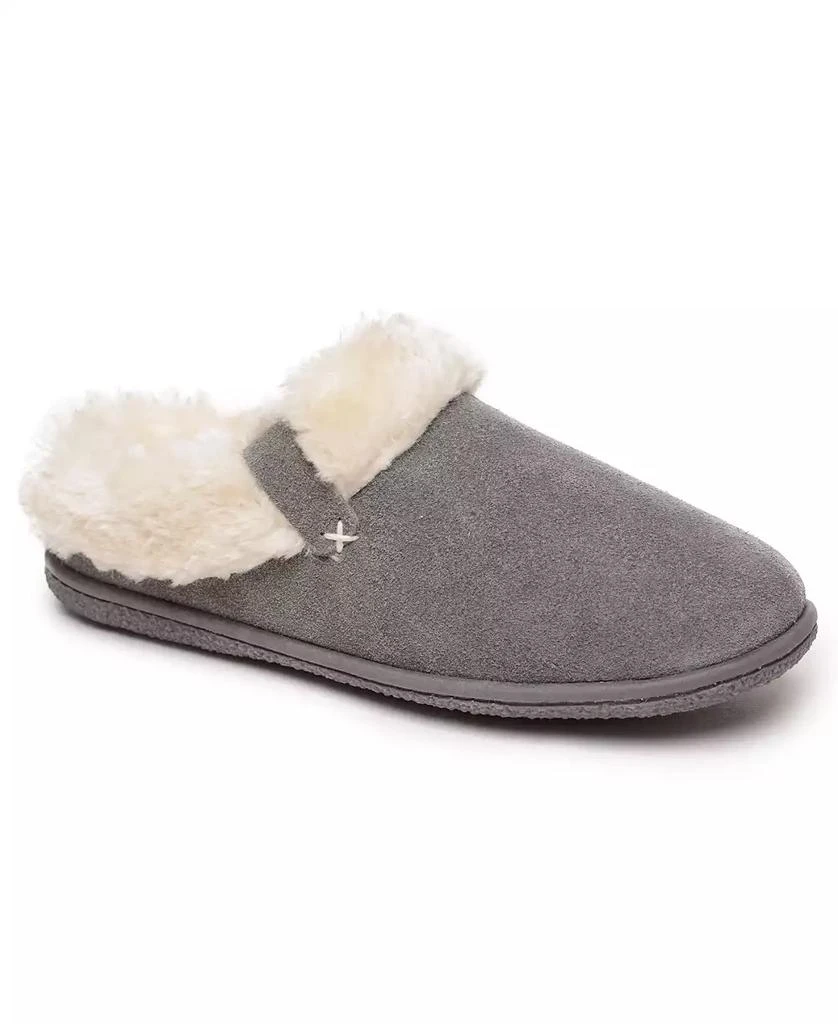 Minnetonka Women's Camp Collar Scuff Slippers 7