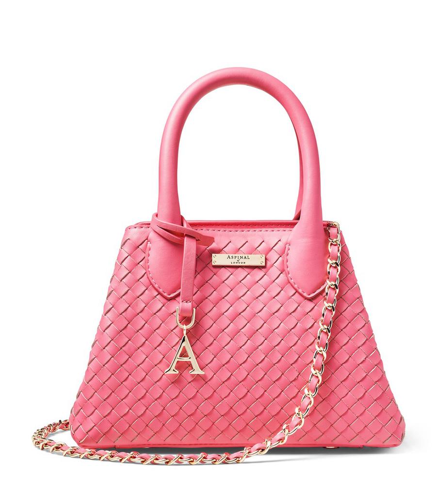 Aspinal of London Mini Leather Paris Top-Handle Bag