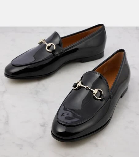 Gucci Jordaan Horsebit patent leather loafers 6