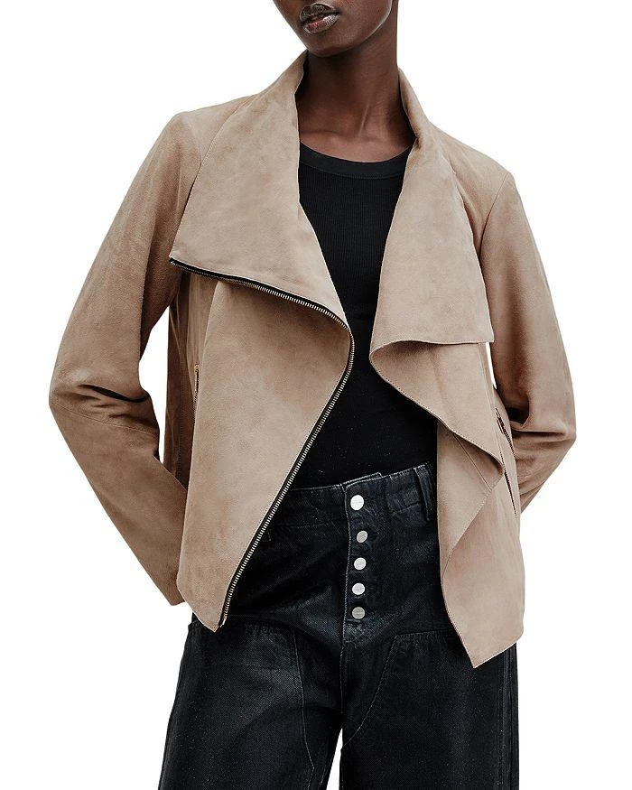 ALL SAINTS Freya Suede Jacket 6