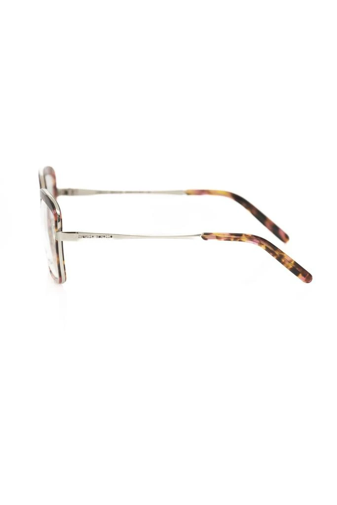 FRANKIE MORELLO Frankie Morello Red Metallic Fibre Frames 3