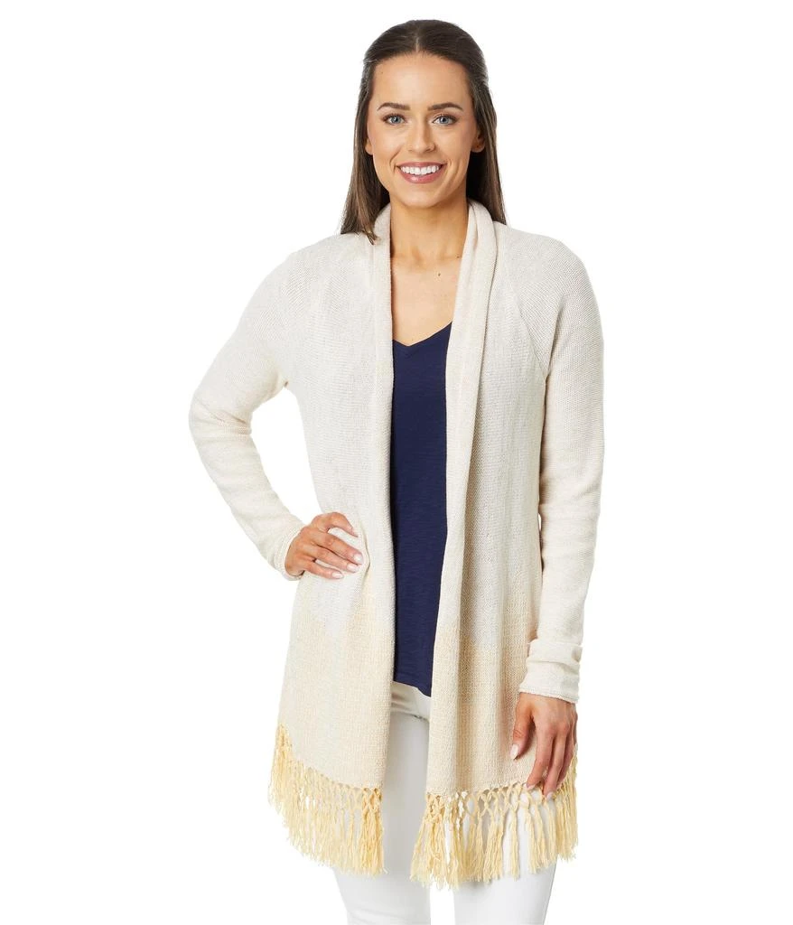 Lilly Pulitzer Tatum Long Fringe Hem Cardigan 1