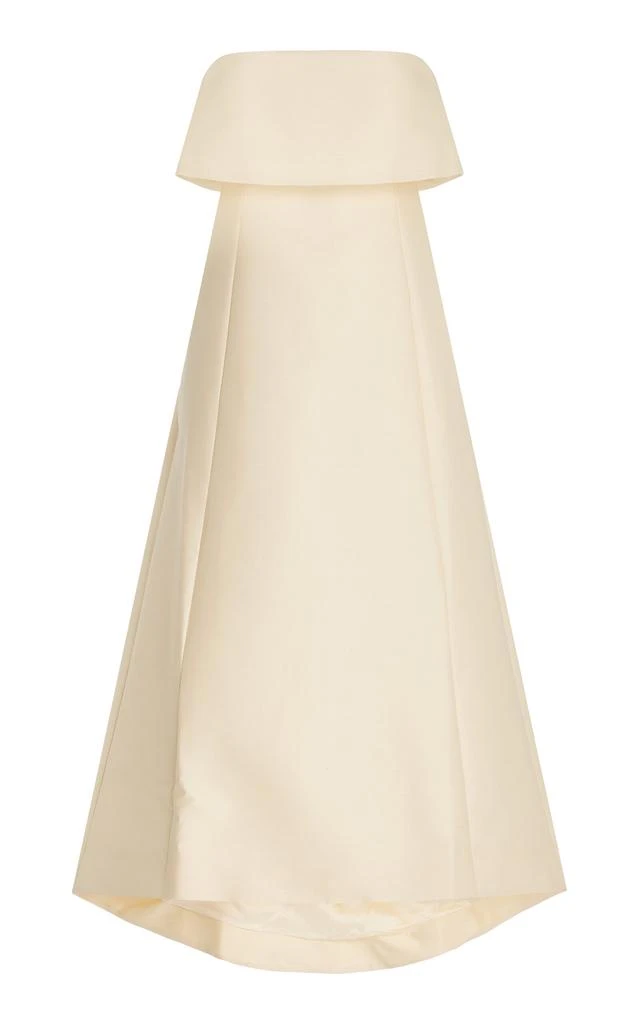 chinese dress ladies Toteme Woven Stripe Dress in Ecru  Hampden Clothing