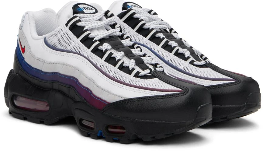 NIKE White Air Max 95 PRM Sneakers 4