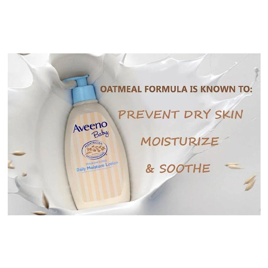 Aveeno Lotion with Colloidal Oatmeal Fragrance-Free 3