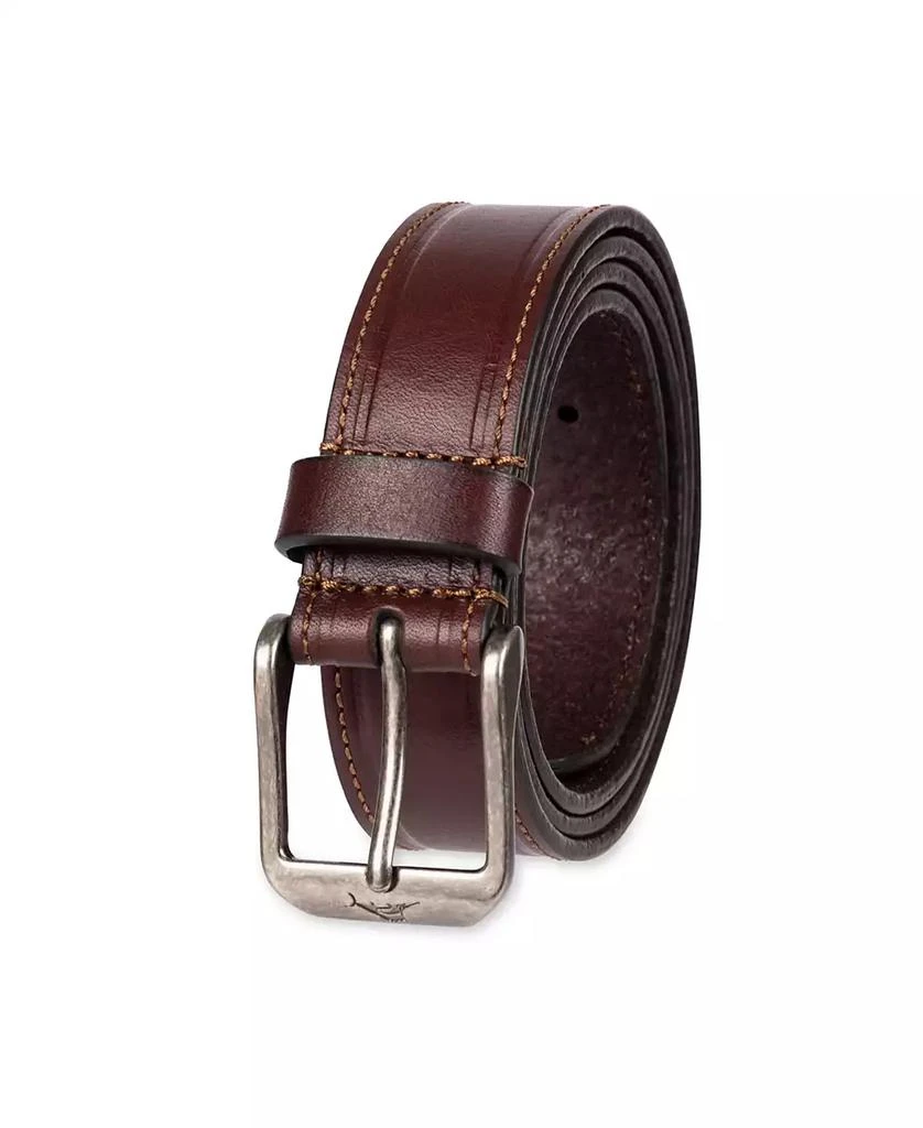 Tommy Bahama Men's Casual Embossed Edge Leather Belt 2