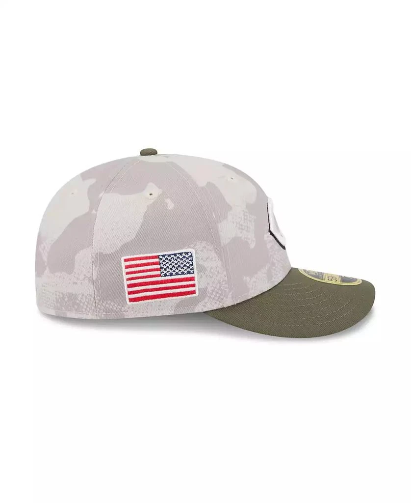 New Era Men's Light Beige/Olive Cincinnati Reds 2025 Armed Forces Day Low Profile 59FIFTY Fitted Hat 5
