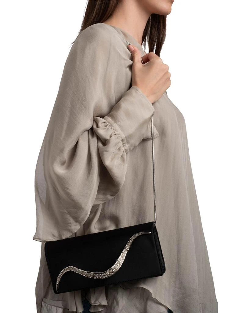 Alexis Bittar Crystal Curve Side Handle Clutch 3