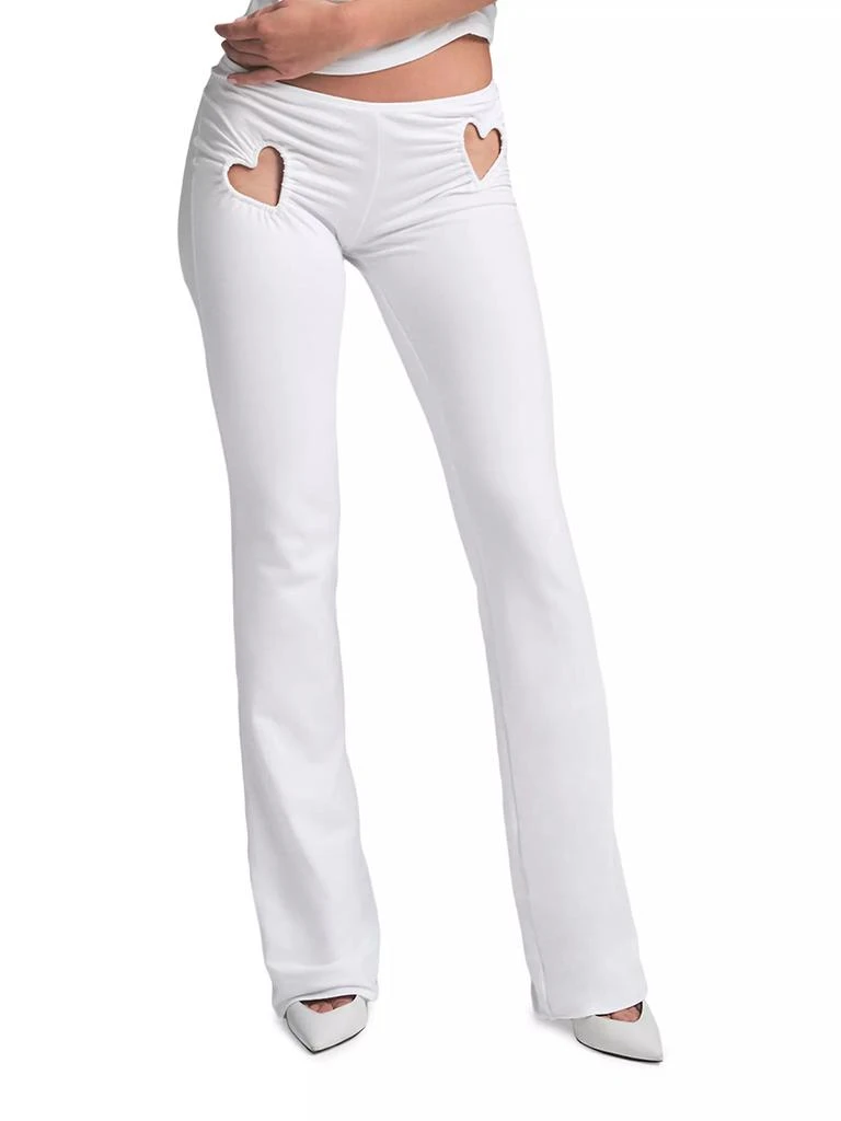 SKIMS Cotton Jersey Heart Leggings 3