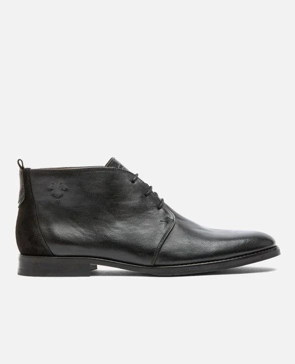 Sélection Mode Éthique Kost Paris - Boots Chukka En Cuir Tannage Végétal | Noir "Madison 51 Noir" 3