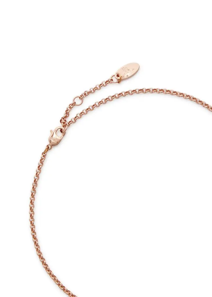 Vivienne Westwood Mini Bas Relief embellished orb necklace 4