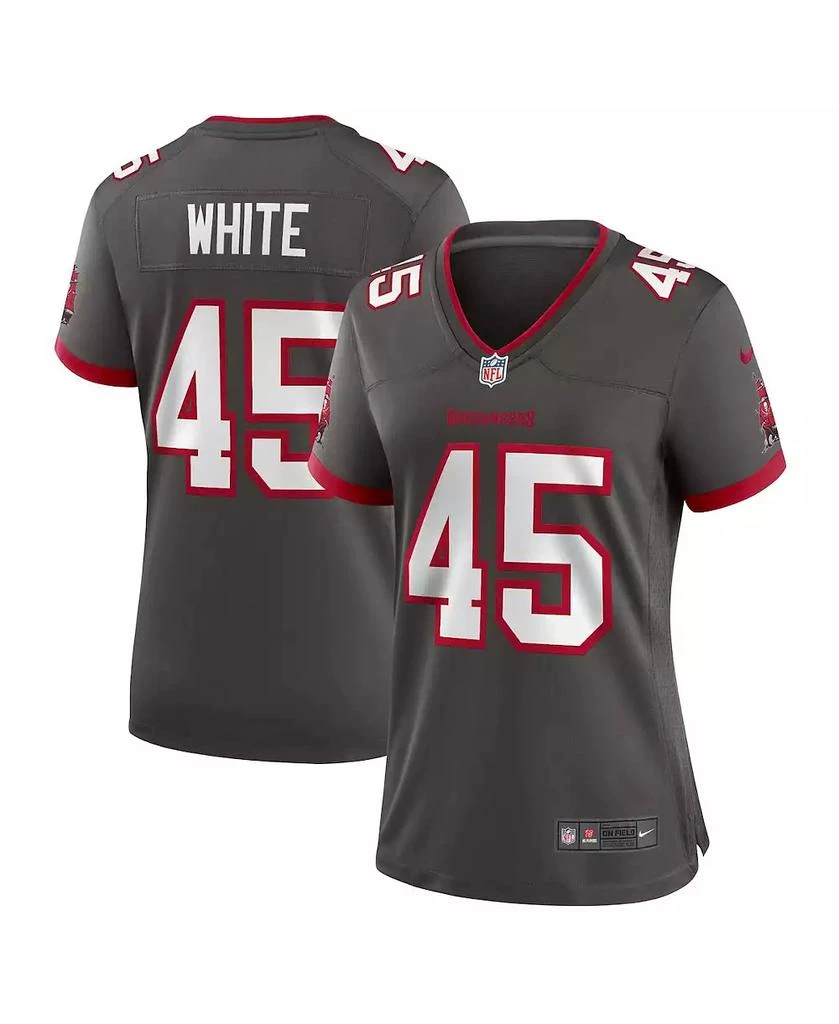 NIKE Women's Devin White Tampa Bay Buccaneers Game Jersey 1