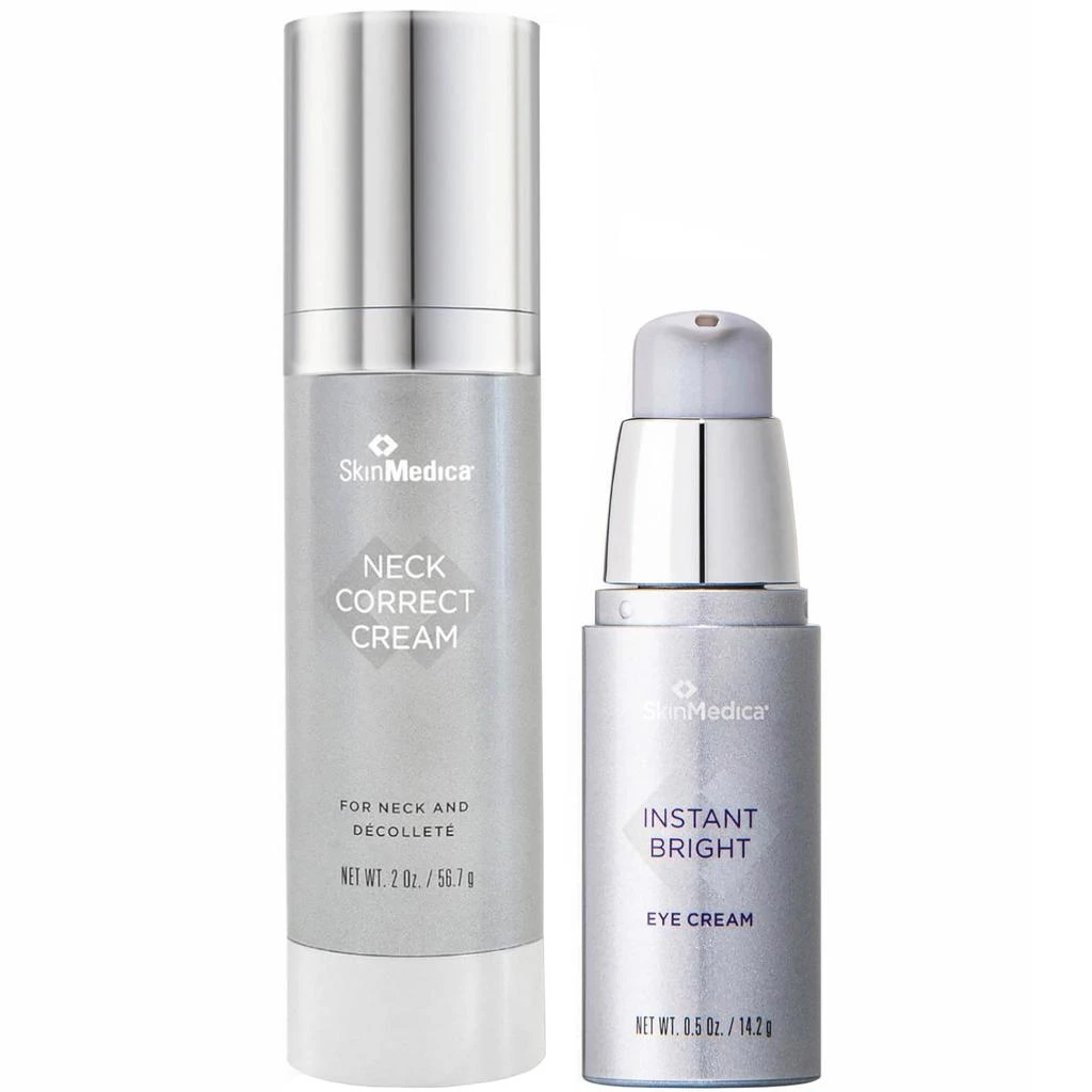 SkinMedica SkinMedica Neck Correct Cream 
Instant Bright Eye Cream Duo