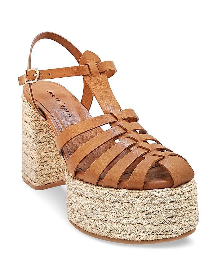 Dee Ocleppo Women's Tulum High Heel Platform Espadrille Fisherman Sandals